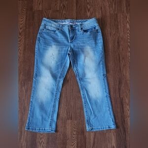 Maurices Light Blue Ankle & Cropped Jeans